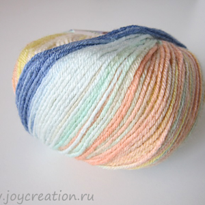 пряжа Baby wool batik 6539 желто-оранжевый